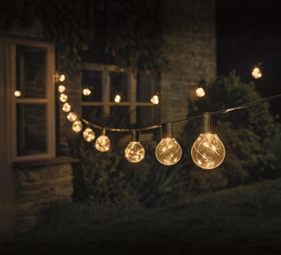My Smart Buy Firefly Festoon String Lights Warm White Set Of 20 Indoor & Outdoor Garden Decorative Lighting 14.5M - image 1