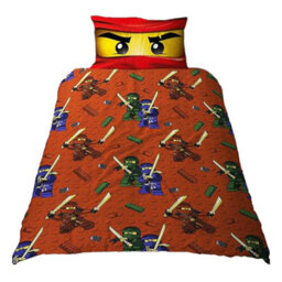 Lego Ninjago Reversible Duvet Set Multicoloured (Single) - thumbnail 4