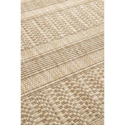 Melrose Modern Grove Jute Look Low Pile Indoor Outdoor Large Area Rug 10mm Pile Height - 160X230Cm - thumbnail 2