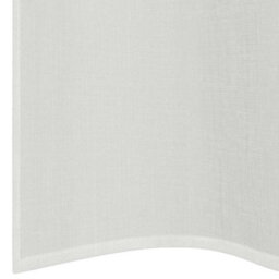 Berkfield Durable Voile Curtains With Grommets 2 Pcs White - thumbnail 6