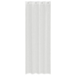 Berkfield Durable Voile Curtains With Grommets 2 Pcs White - thumbnail 4
