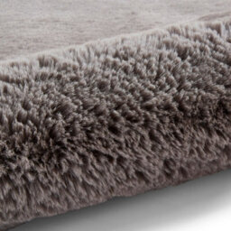 Grey Shaggy Plain Modern Machine Made Polyester Easy To Clean Rug For Living Room And Bedroom-150Cm X 230Cm - thumbnail 7