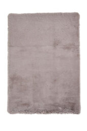 Grey Shaggy Plain Modern Machine Made Polyester Easy To Clean Rug For Living Room And Bedroom-150Cm X 230Cm - thumbnail 9