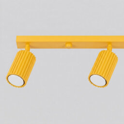 Luminosa Lighting Luminosa Karbon Ceiling Spotlight Bar Yellow 4X Gu10 - thumbnail 5
