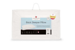 Lancashire Textiles Back Sleeper Pillow Hollowfibre Filling And 100% Cotton Casing Soft Support - Single Pillow - thumbnail 3