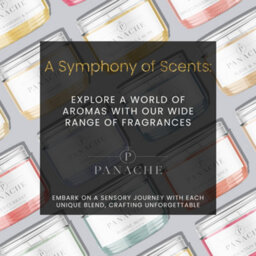 Panache Fresh Linen Scented Candle - Double Wick - Clean Crisp Scent - thumbnail 4