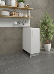 Jd Greta Adjustable Legs Kitchen Base Unit 300mm Storage Cabinet With Door Shelf 30Cm - White Matt - thumbnail 2
