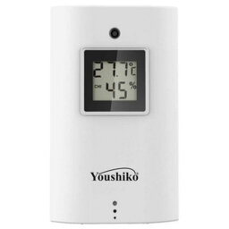 Youshiko Yc9361 Digital Weather Station With Radio Controlled Clock (Official Uk Version) - thumbnail 5