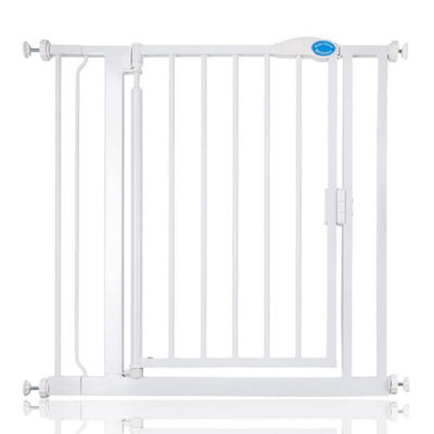 Bettacare Auto Close Stair Gate, 82.2Cm - 89.2Cm, White, Pressure Fit Safety Gate, Baby Gate - image 1
