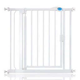 Bettacare Auto Close Stair Gate, 82.2Cm - 89.2Cm, White, Pressure Fit Safety Gate, Baby Gate - thumbnail 1