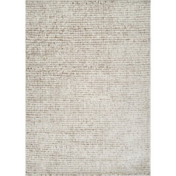 Livabliss Freud-Modern Ivory Brown High Pile Living Dining Bedroom Rug 120 X 170 Cm Easy Care, Non Shedding - thumbnail 1