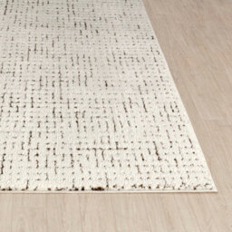 Livabliss Freud-Modern Ivory Brown High Pile Living Dining Bedroom Rug 120 X 170 Cm Easy Care, Non Shedding - thumbnail 5