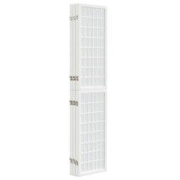 Walplus Folding 6 Panel Japanese Style Room Divider 240 By 170 Centimetres White - thumbnail 4