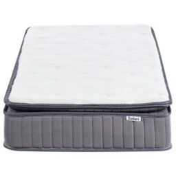 Beliani Gel Memory Foam Pocket Spring Mattress Pleasant H3/4 Firm 90 X 200 Cm (Eu Single) - thumbnail 7