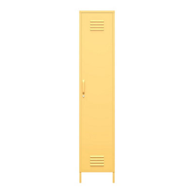 Novogratz Dorel Home Cache Metal Locker With 1 Door Yellow - image 1
