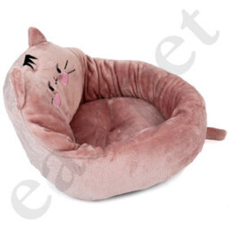 Actiaspet Pink Cat Kitten Bed Pet Dog Puppy Soft Comfort Cushion Nest Sleeping Mat - thumbnail 4