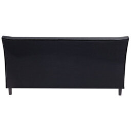 Beliani Bed Fabric Saverne 180 X 200 Cm (Eu Super King) Dark Grey - thumbnail 6