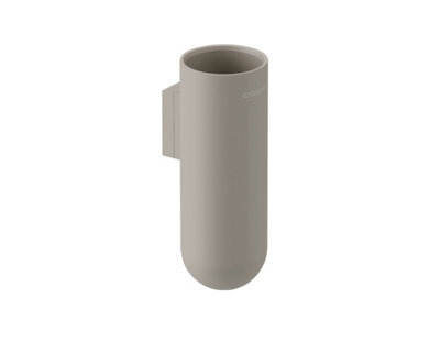 Cosmic Wall Mounted Toothbrush Holder, Bathroom Tumbler, Beige, Award-Winning Design, Geyser Collection - image 1