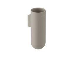Cosmic Wall Mounted Toothbrush Holder, Bathroom Tumbler, Beige, Award-Winning Design, Geyser Collection - thumbnail 1