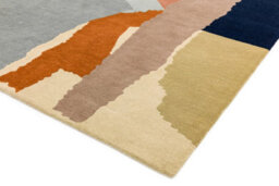 Abstract Multi Wool Handmade Luxurious Modern Easy To Clean Abstract Rug For Dining Room Bldroom And Living Room-160Cm X 230Cm - thumbnail 2