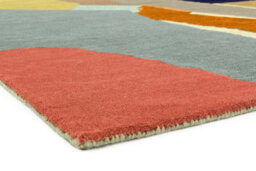 Abstract Multi Wool Handmade Luxurious Modern Easy To Clean Abstract Rug For Dining Room Bldroom And Living Room-160Cm X 230Cm - thumbnail 4