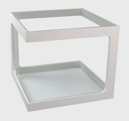 Aspect Furniture Rossini 2-Tier Side Table/coffee Table/end Table/lamp Table (White) - thumbnail 2