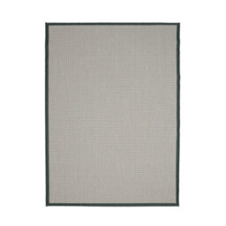 Melrose Eden Border Monochrome Indoor Outdoor Large Area Rug 3mm Pile Height - 160/230Cm - thumbnail 5
