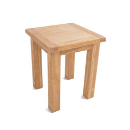 Cabinet Bits Lugo Stool - Side Table Waxed Pine H47 W40 D40Cm - thumbnail 1