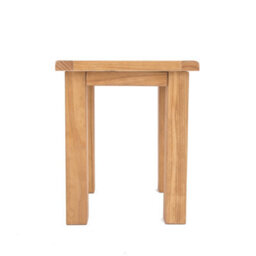 Cabinet Bits Lugo Stool - Side Table Waxed Pine H47 W40 D40Cm - thumbnail 3