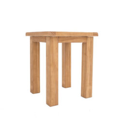 Cabinet Bits Lugo Stool - Side Table Waxed Pine H47 W40 D40Cm - thumbnail 2