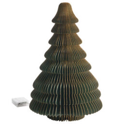Beliani Christmas Decoration Led Andan Christmas Tree 41 Cm Green - thumbnail 4