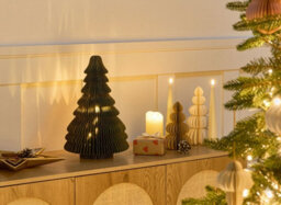 Beliani Christmas Decoration Led Andan Christmas Tree 41 Cm Green - thumbnail 2
