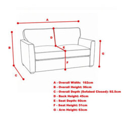 Koda - 3 Seater Sofabed 3-Fold - Silver - thumbnail 7