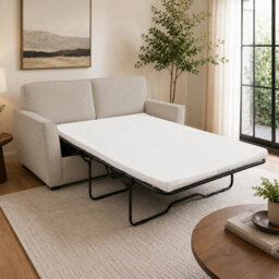 Koda - 3 Seater Sofabed 3-Fold - Silver - thumbnail 3