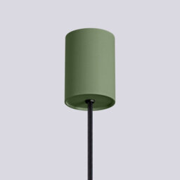 Luminosa Lighting Luminosa Halo Slim Pendant Ceiling Light Olive Green 1X G9 - thumbnail 5