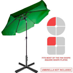Set Of 4 Outdoor Umbrella Cantilever Parasol Base Stand Sand Water Filled Weight - thumbnail 5