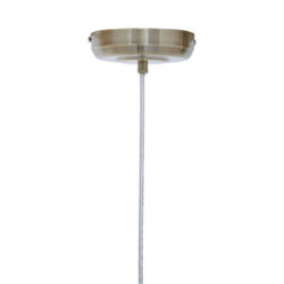 Orsina Modern 5 Bulb Antique Brass Pendant Light, Brass-Toned Hanging Light With 5 Slender Arms, Ambient Lighting - thumbnail 7