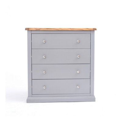 Cabinet Bits Rocca 4 Drawer Chest Of Drawers Chrome Knob - image 1