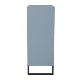 Ancona Matt Denim Blue 5 Drawer Chest (H)1008mm (W)765mm (D)395mm - thumbnail 4