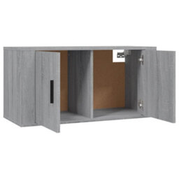 Berkfield 3 Piece Tv Cabinet Set Grey Sonoma Engineered Wood - thumbnail 5