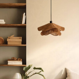 Amorly 30Cm 3-Color Dimmable Rattan Pendant Light, Bohemian Hanging Ceiling Light Fixture For Living Room, Bedroom, Dining Room, Hallway - thumbnail 3