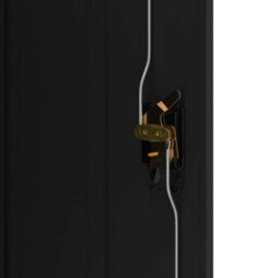 Vidaxl File Cabinet Black 90X40X70 Cm Steel - thumbnail 8