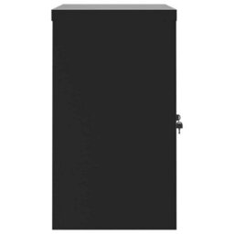 Vidaxl File Cabinet Black 90X40X70 Cm Steel - thumbnail 5