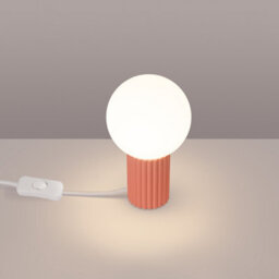 Luminosa Lighting Luminosa Halo Globe Table Lamp Peach 1X G9 - thumbnail 2