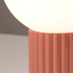 Luminosa Lighting Luminosa Halo Globe Table Lamp Peach 1X G9 - thumbnail 5