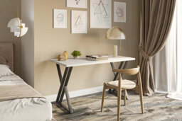 Dining Table Shefa Line New York 120 Concrete Grey - thumbnail 5