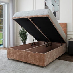 Bedmaster Mink Chenille Ottoman Divan Base Single - thumbnail 3