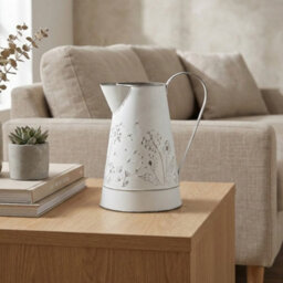 Garden Greatness Relica Floral Blanc Decorative Jug Vase - thumbnail 1