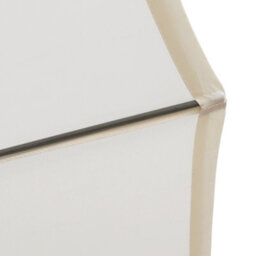 Rinse Bathrooms Cream Garden Parasol Umbrella With Glass Fibre Ribs Tilting Sun Shade Shelter Canopy 2.7M - thumbnail 7
