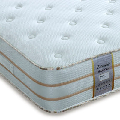 Bedmaster Havana 2000 Pocket Sprung Memory Foam Mattress Double - image 1